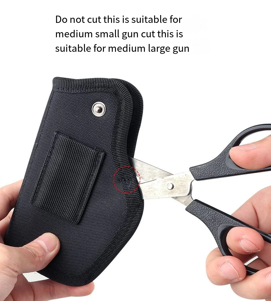 Нейлоновая универсальная кобура для пистолета левая и правая рука скрытый пояс