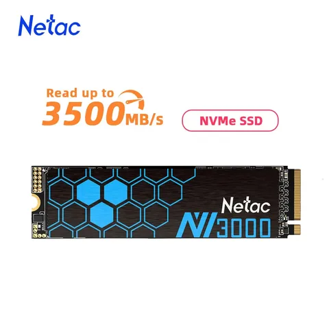 Netac SSD NVMe M2 250 ГБ 500 ГБ NVMe SSD 1 ТБ 2 ТБ M.2 2280 PCIe Внутренний твердотельный жесткий диск для ноутбука и настольного компьютера