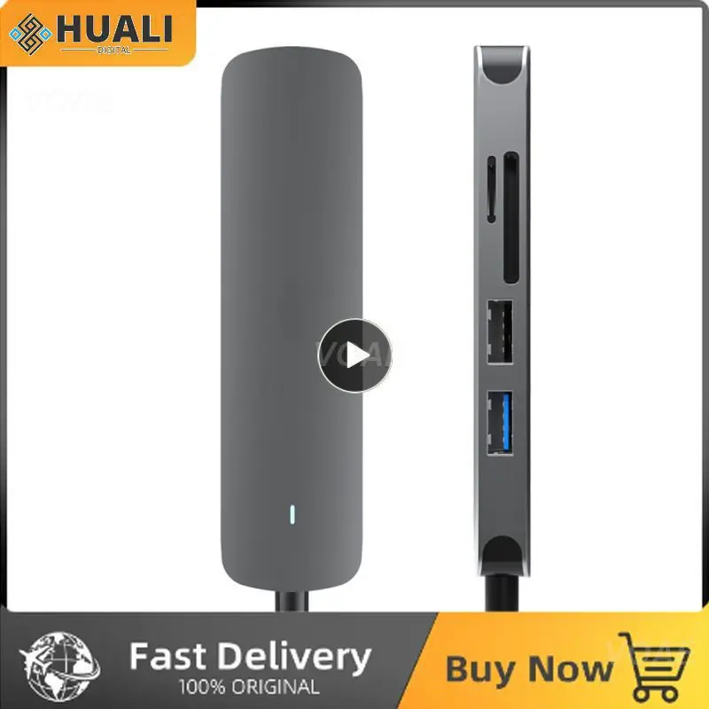 

HDMI-совместимый адаптер для чтения Sd/tf-карт 4k видео Usb 3,0/usb2.0 5 Гбит/с для Macbook Расширенная док-станция Usb C концентратор полный 1080p