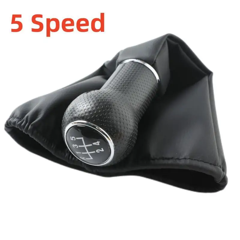 

Для Volkswagen VW Jetta Golf 3 MK3 LUPO POLO CADDY: Ручка переключения передач с чехлом-пыльником, аксессуары для стайлинга автомобиля, черный с красной линией