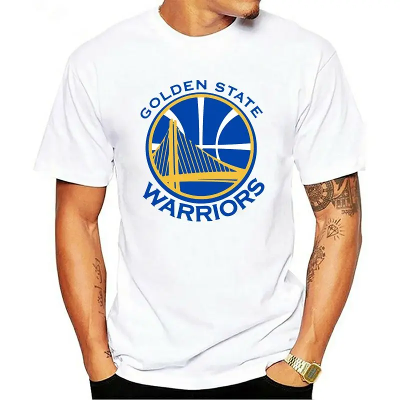 Новая мужская футболка с логотипом Golden State Warior | Мужская одежда