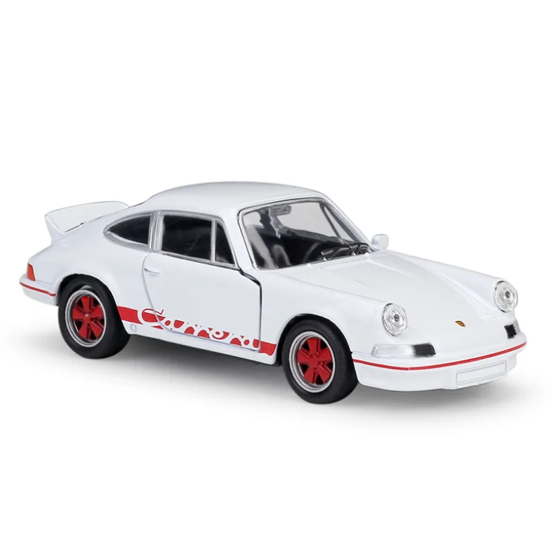 Модель автомобиля WELLY 1:36 1973 Porsche Carrera RS литая модель из металлического сплава