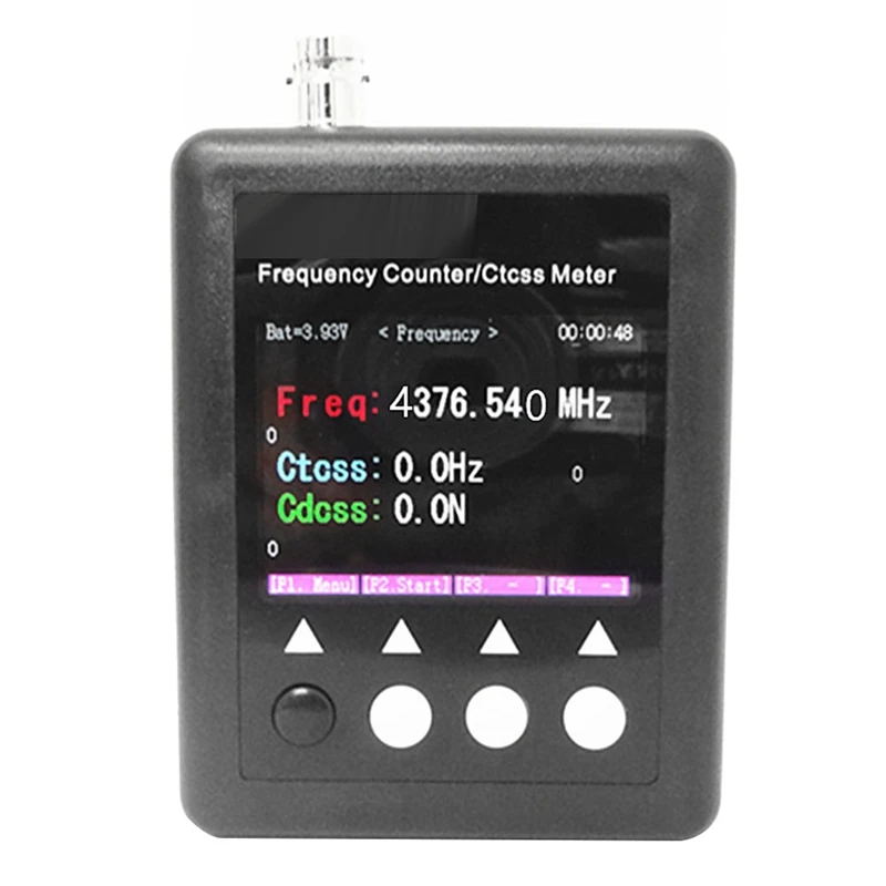 Handheld Frequency Meter Digital Color Screen Frequency Tester For Analog And Digital Mute Test Digital SF401 PLUS