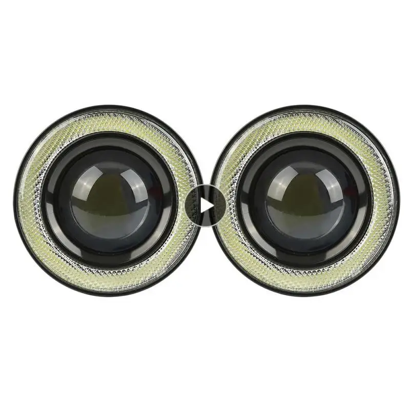 

12V 10W Portable Universal White Ring Light Car Fog Light Waterproof Brightness High Life Long Car Off-road Vehicle Truck