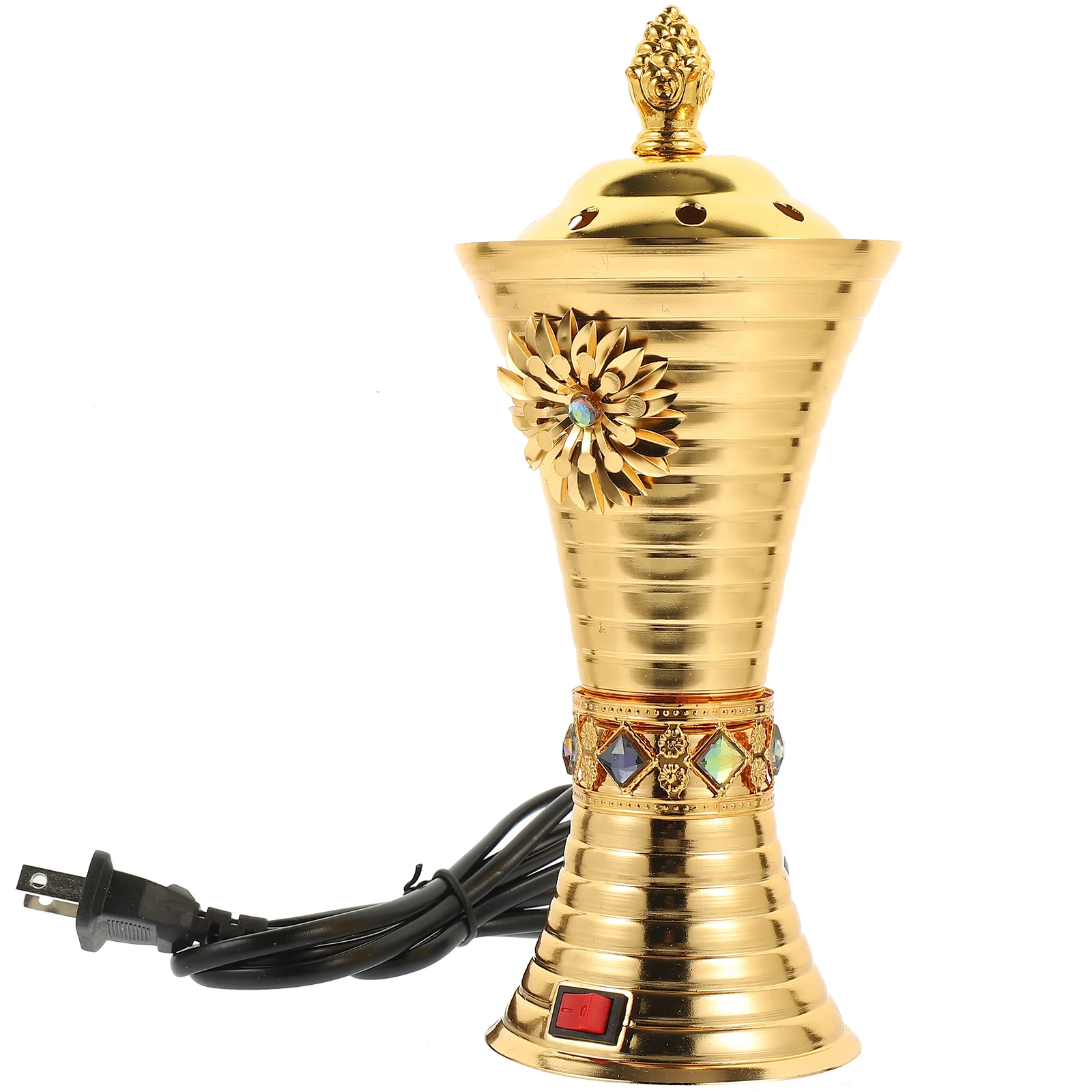 

Electric Plug-in Burner Vintage Decor Home Arabian Iron Decorative Burners