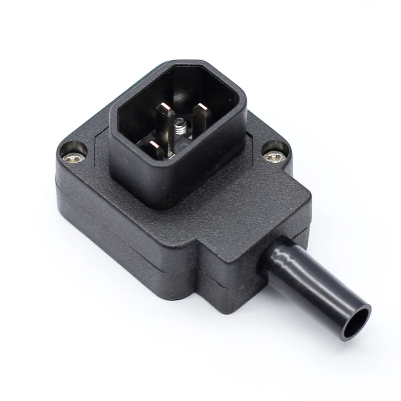 Conectores Iec Iec 320 C14 Destacável Adaptador de Alimentação Rewireable Conector de Alimentação Macho de Pinos