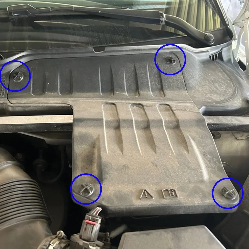 

LR 024316 10X автомобильная передняя крышка аккумуляторного отсека, зажимы для обшивки панели, нейлон для Land Rover Range Rover IV L405 2012 2013-2019 2020 2021