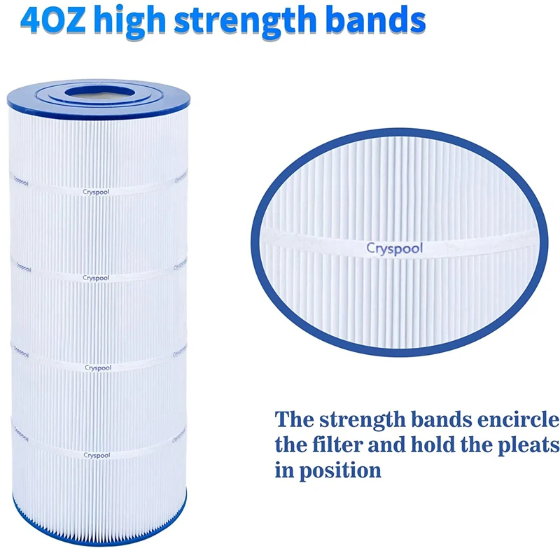 Фильтр для бассейна CRYSPOOL совместимый с Unicel C-9441 Hayward SwimClear C150S CX150XRE PA150S площадью 150