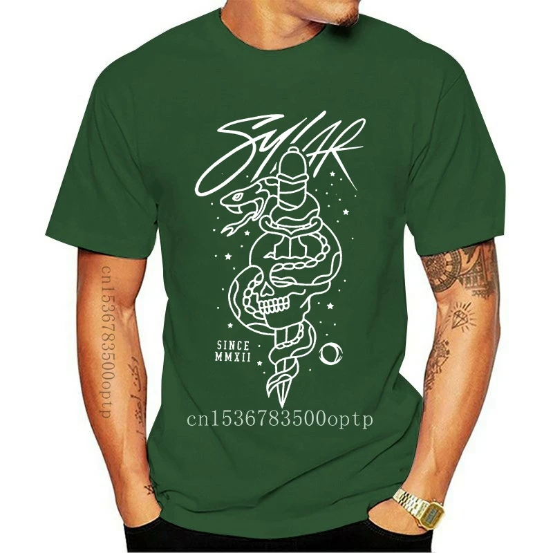 

Mens Clothes Official Sylar Since Mmxii T-shirt Tee Shirt Hipster Harajuku Brand Clothing T-shirt