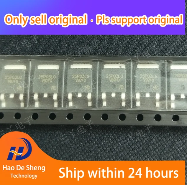

10 шт./партия, новая оригинальная фотовспышка NTD25P03LT4G NTD25P03 25P03LG TO-252
