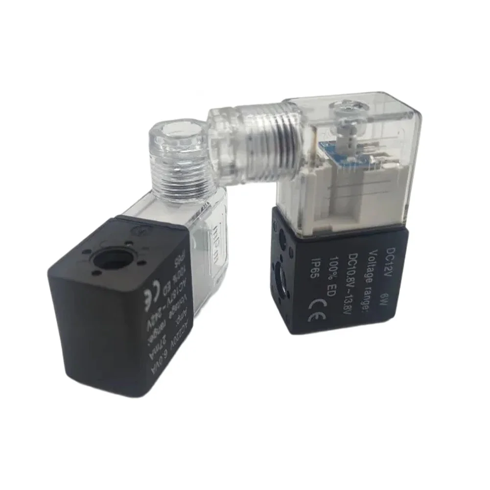 Катушка электромагнитного клапана DC24V 12V AC220V 110V для 4V210-08 3V110-06 4V220 4V230