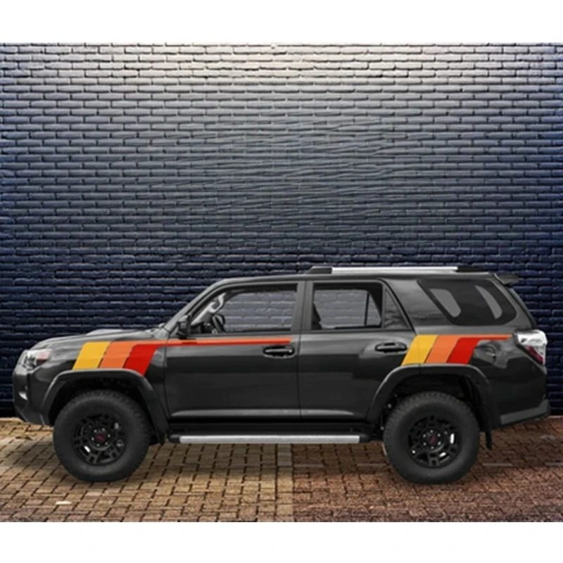 Фото Виниловые наклейки для Toyota 4Runner, индивидуальный дизайн, тюнинг, внедорожные спортивные наклейки для автомобиля №3
