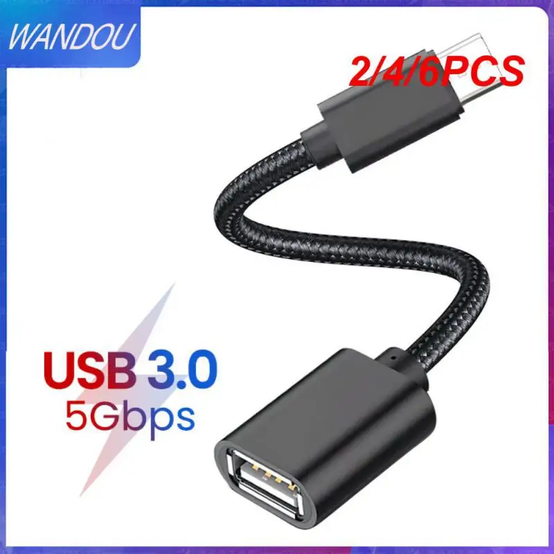 

2/4/6PCS 5gbps Type-c Adapter Portable Otg Cable Charging High Speed Type C Male To Usb 3.0 Female Cable Adapter Data Transfer