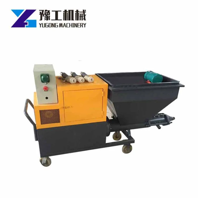 

High Efficiency Mortars Cement Spraying Machine Electric Power Plastering Machine for Sale