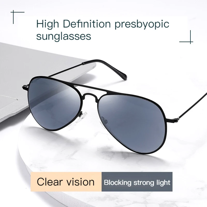 

New Vintage Outdoor Blue Light Blocking Sun Reading Glasses Men Women Full Frame Ultra Light Male Presbyopic Eyeglasses Uv400