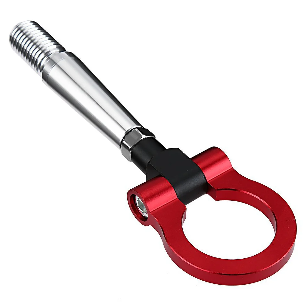 

Racing Car Tow Hook Decorative Ring for Automobile Repacking (Red)