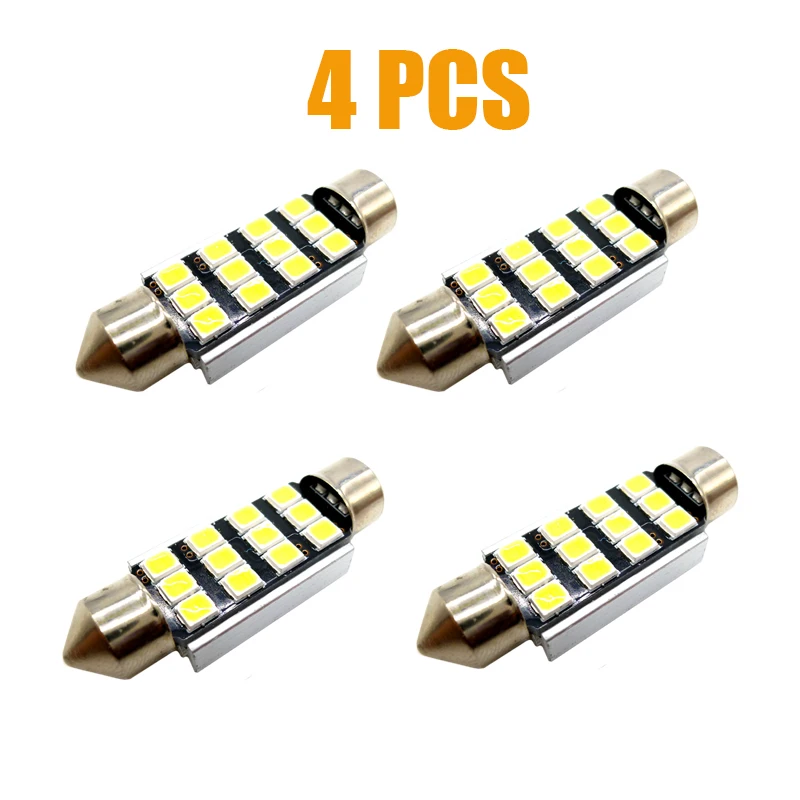 

2 шт./4 шт. автомобильный светодиодный внутренний светильник Canbus, автомобильная лампа для AUDI A3 SEAT LEON MK3 Skoda Octavia A7 VW Golf 7 Mk7 Passat B8