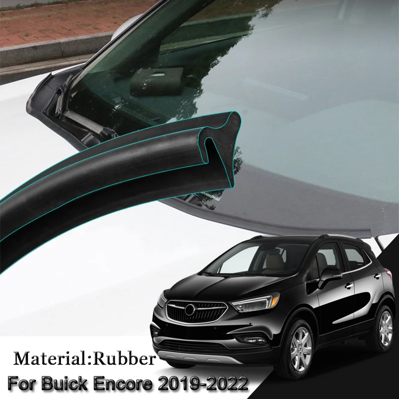 

Car Rubber Seal Strip Windshied Spoiler Filler Protect Edge Weatherstrip Strips Sticker Accessories For Buick Encore 2019-2022