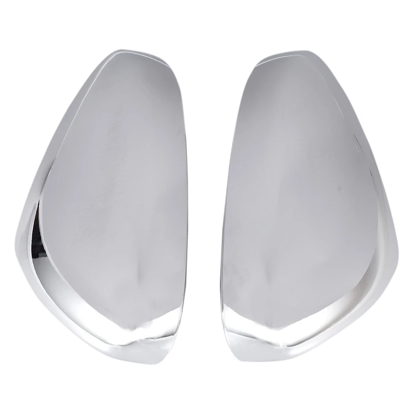 

Chrome Car Styling Side Mirrors Glossy Pairs Cover Accessories for Peugeot 3008 5008 2017 2018 Rearview Rear View Overlay