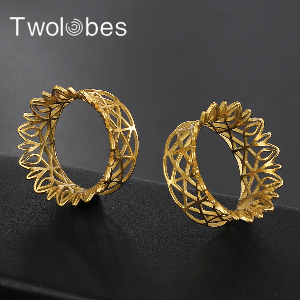 

Женские дыхательные туннели Towlobes, 2 шт., дыхательные приборы из нержавеющей стали 316, летние ювелирные изделия для пирсинга