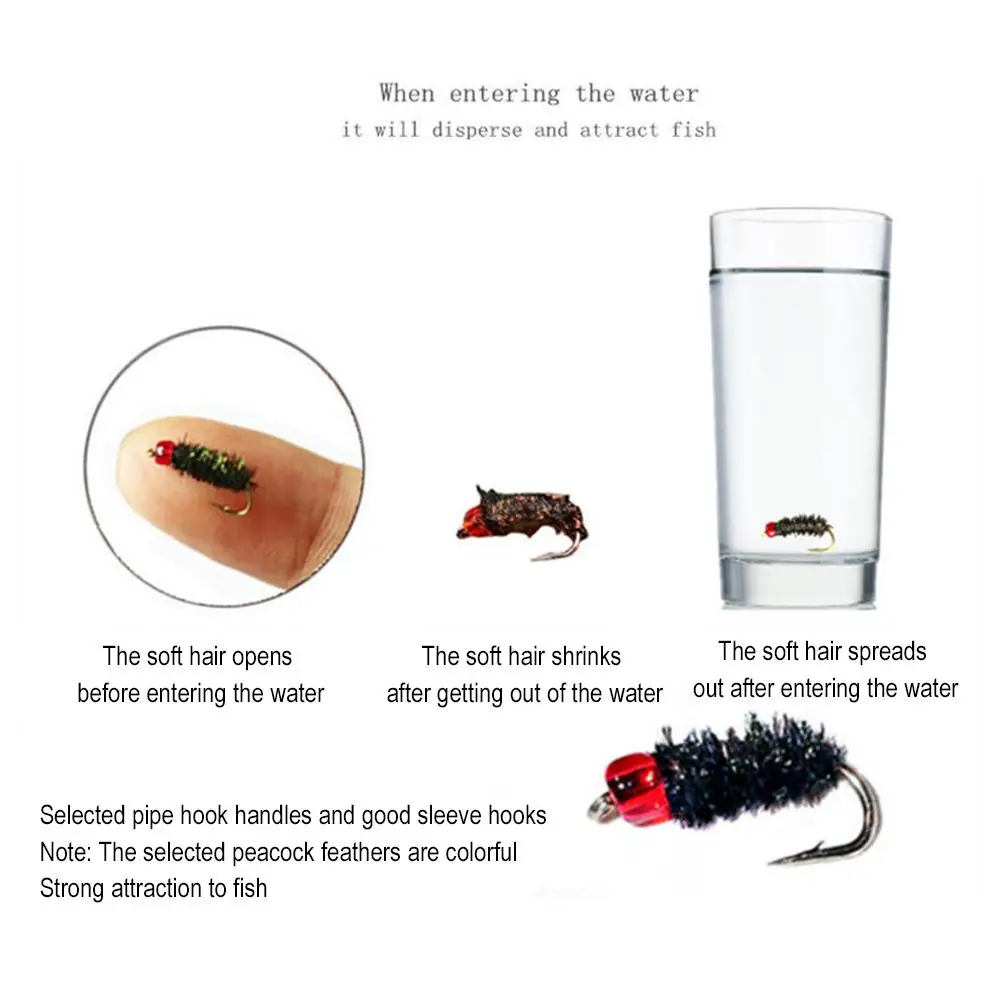 Крючки для ловли нахлыстом искусственная рыбалка блестящий рыболовный крючок