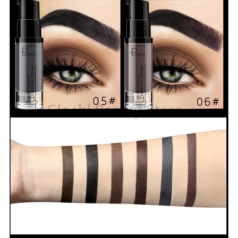 

Eyebrow Cream Gel Makeup Eye Brow Tattoo Tint Dark Brown Black Long Lasting Waterproof Henna Eyebrow Gel Make Up Cosmetics