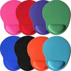 1 коврик для мыши для ПК настольный коврик для мышки с защитой запястья Противоскользящий гелевый фиксатор запястья для ПК, ноутбука, компьютера Эргономичный удобный браслет