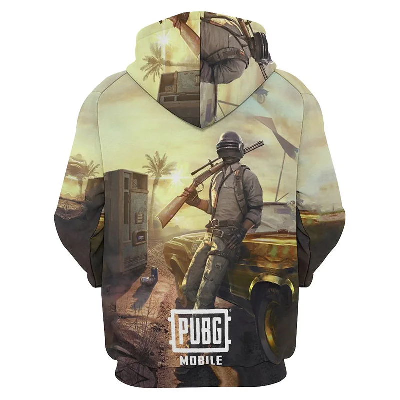 

Sandbox Games Pubg Graphic Hoodie Men Clothing 3D FPS Print Tops New in Hoodies Women Harajuku Fashion y2k Pullover Hooded Hoody