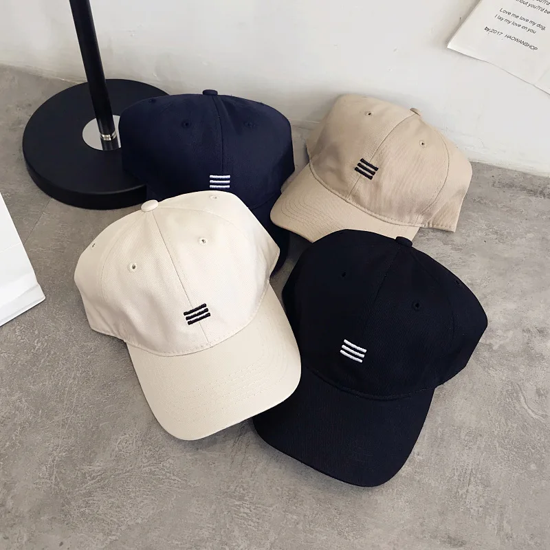 

Japanese Casual Women's&Men's Baseball Cap Spring&Summer Sunshade Sports Peaked Cap Cotton Embroidered Couple's Hip Hop Hat