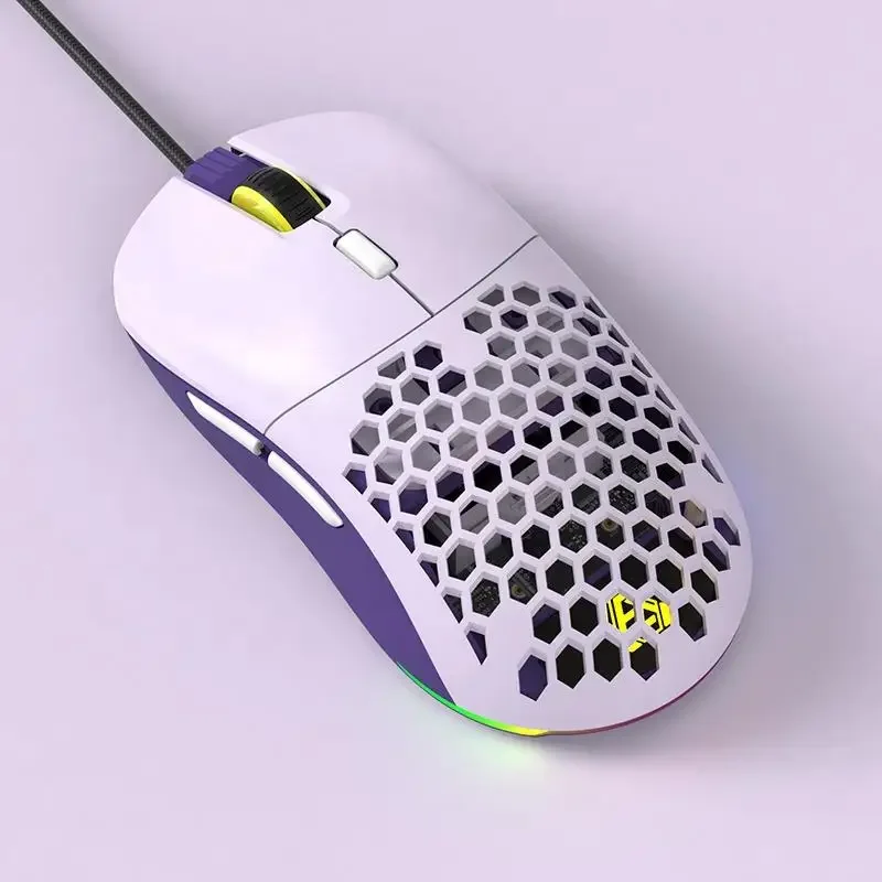 Проводная игровая мышь Ajazz с RGB-подсветкой профессиональная DPI 2 4 г проводная 26000