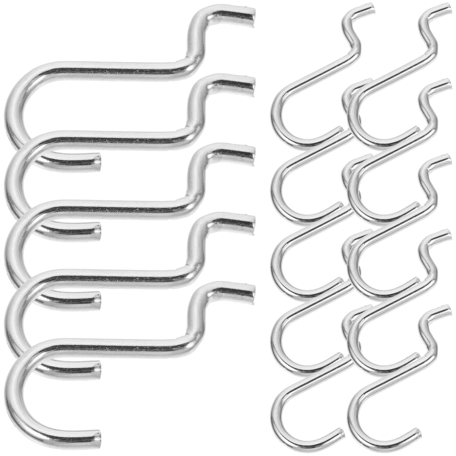 

20 Pcs Metal Pegboard Hook Heavy Duty Hangers Peg Wall Hooks Metal Hooks Peg Board Hook Coat Hanger Pegboard Hanger Garage