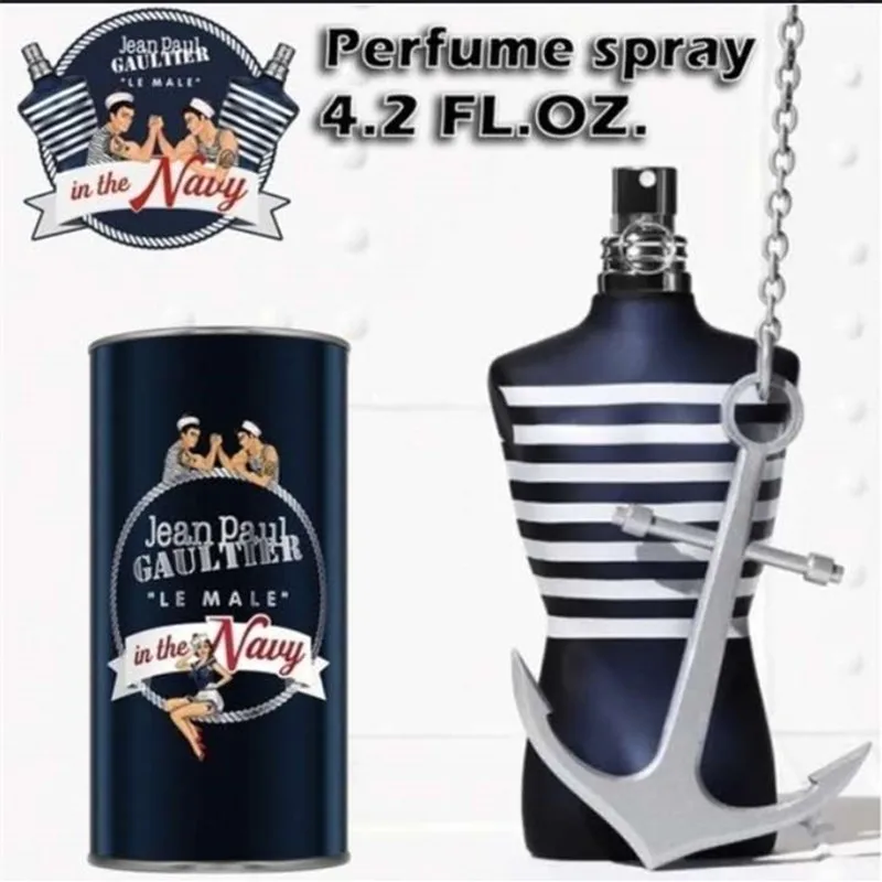 

Men's Perfumes Le Male In The Navy Eau De Cologne Spray for Man Gentleman Parfum Deodorant Free Shipping