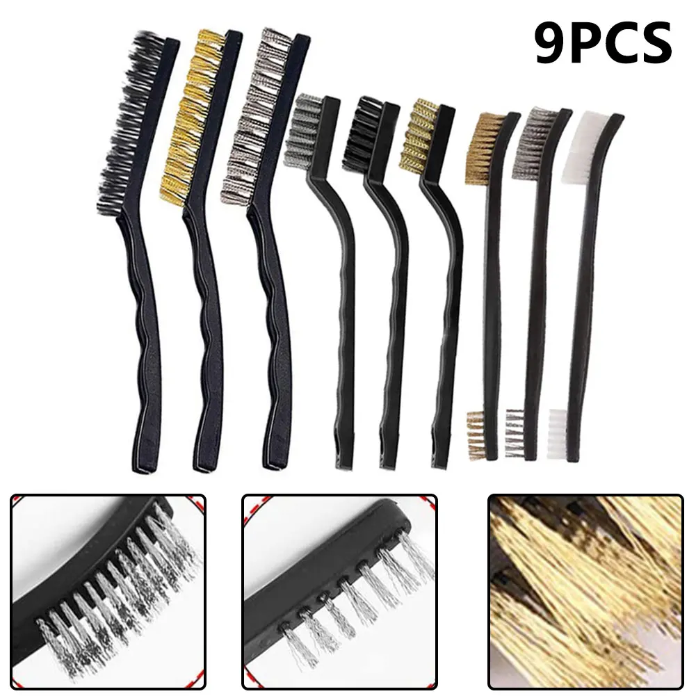 

Clean Brush Wire Brush Brass Brush Clean Detail Metal Rust Mini Nylon Polishing Steel Polishing Polishing Brushes