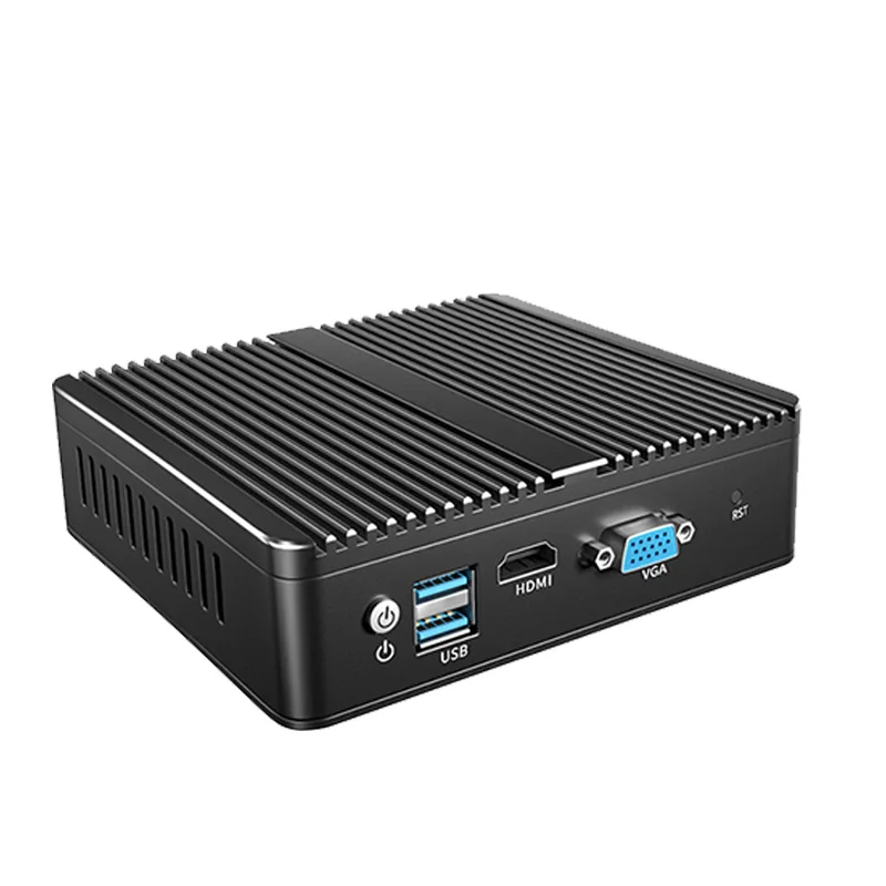 Безвентиляторный мини-ПК 4 Intel 2 5G LAN переключатель Celeron J4125 4x2500M i225 Nic мини-роутер