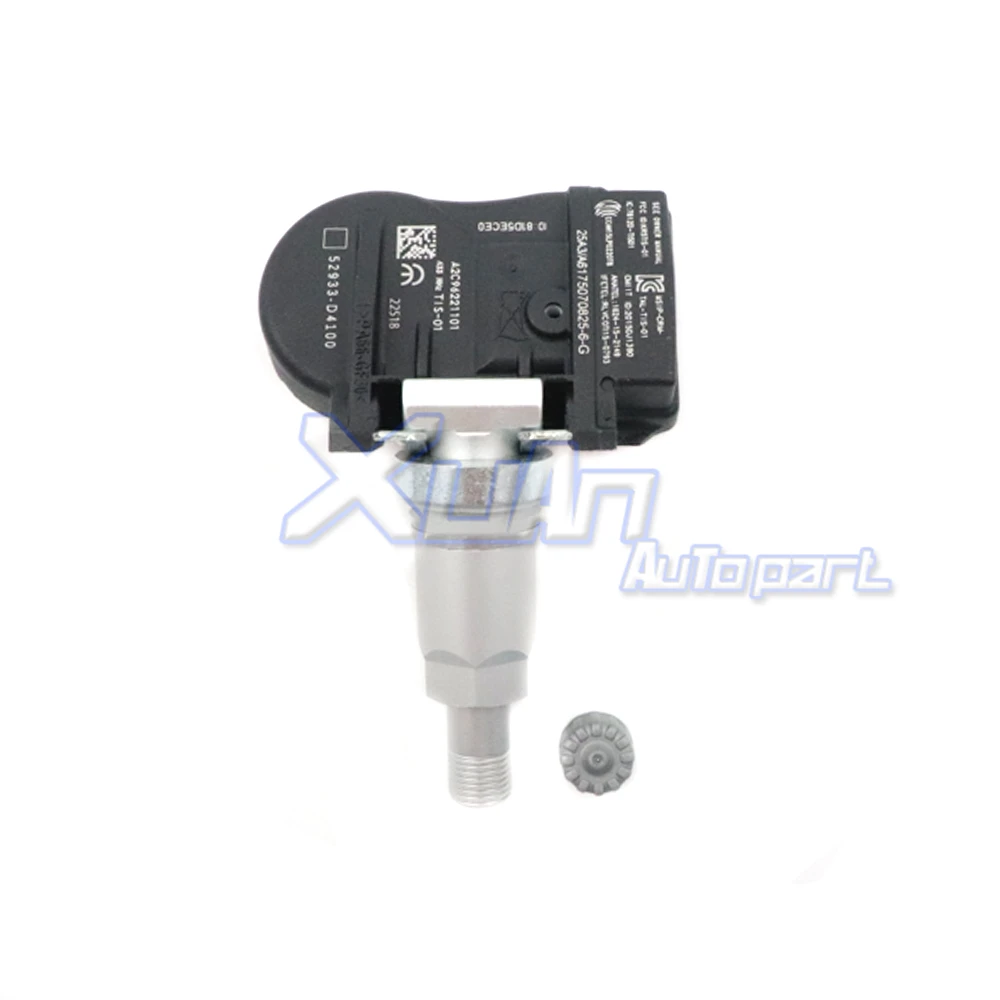 Фото XUAN 1 шт. TPMS датчик давления в шинах 52933-D4100 для Hyundai GENESIS SANTA FE VELOSTER Kia NIRO OPTIMA SORENTO 433 МГц №5
