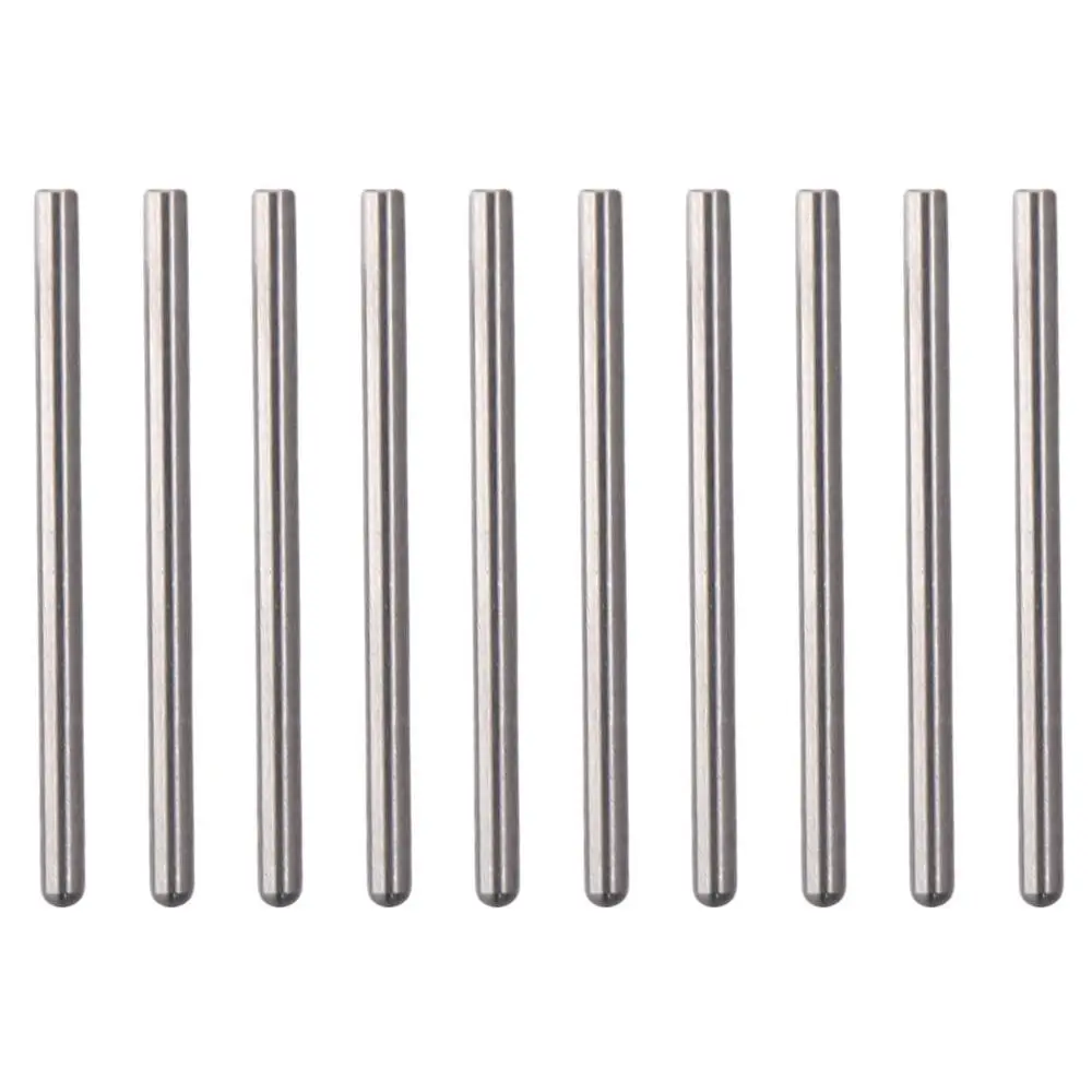 

10 шт. длинные штифты для дюбелей 28/30/35/40/45/50 мм, гладкие штифты для двухъярусной кровати из нержавеющей стали диаметром 3 мм, поддерживающие полки