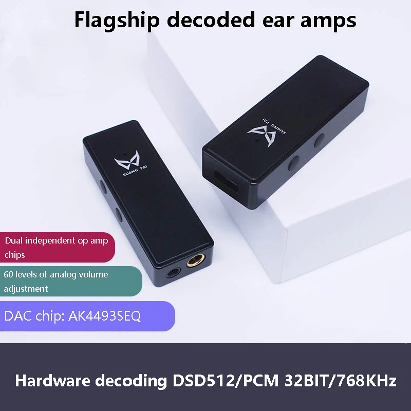

Аудиофил HIFI декодер наушники ЦАП AK4493EQ + CT7601PR чип поддерживает DSD512 PCM32BIT/768KHz Lossless Decoding FPGA Architecture