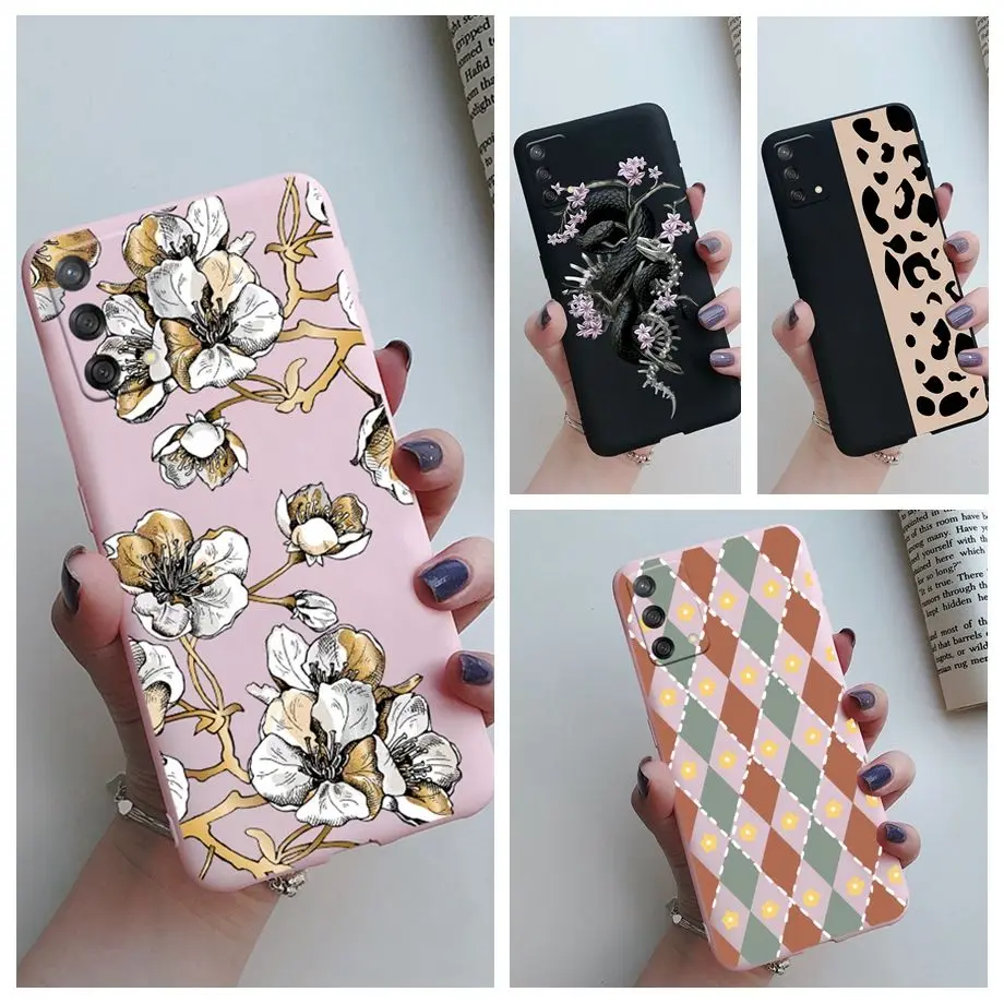 Ins стиль дизайн OPPO A74 A94 4G телефон чехлы Обложка Модный новый узор Быстрая доставка