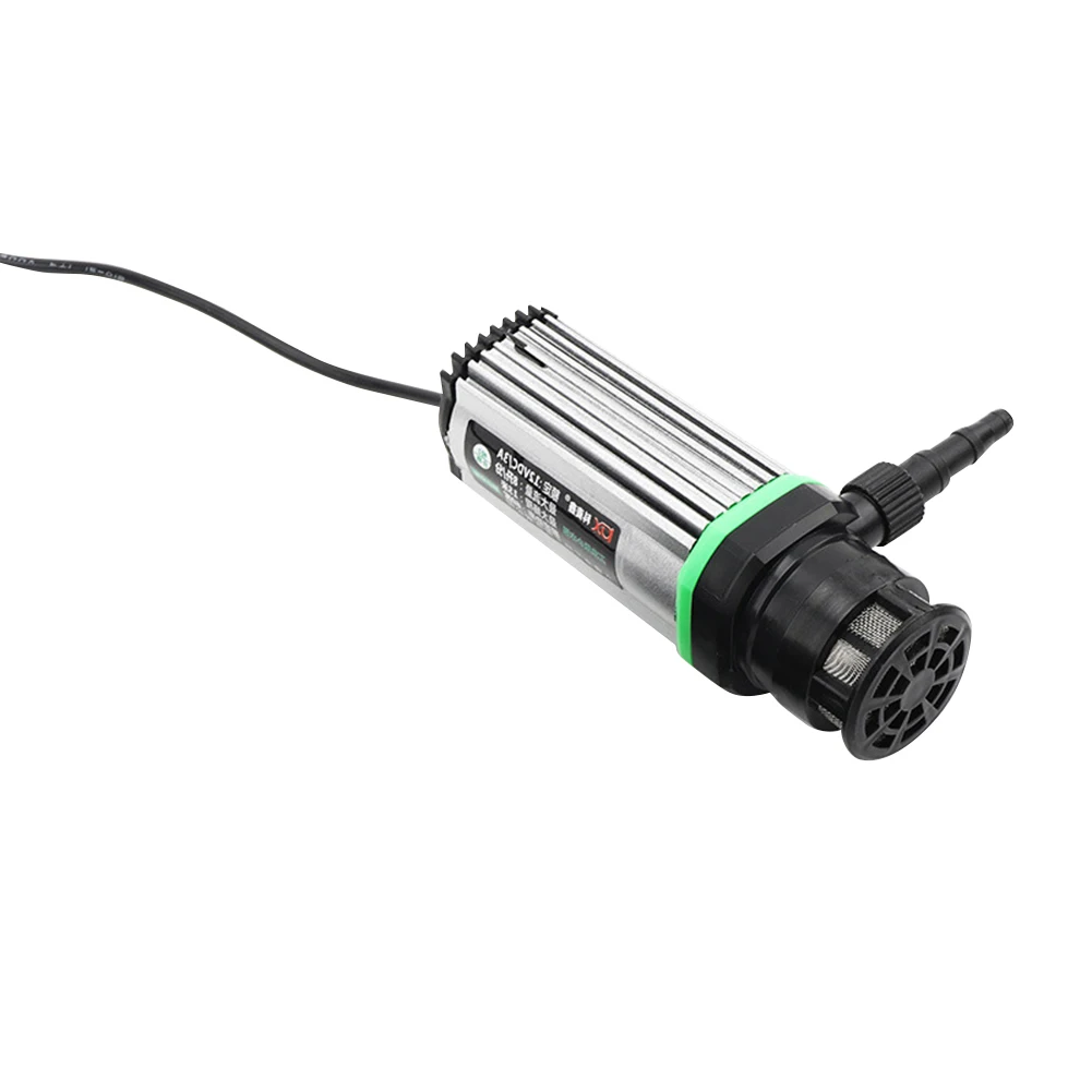 Погружной водяной насос постоянного тока 12 В ультра-тихий самовсасывающий