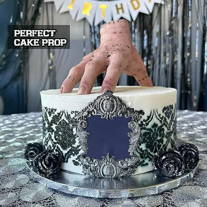 Реквизит ужасов на Хэллоуин 2024 сломанные руки ужас среда семья Адамс латексная