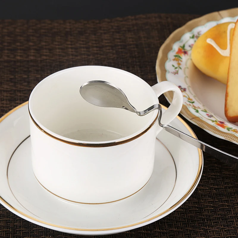 1 * ложка Spoo для десерта кофе чая из нержавеющей стали десертные ложки аксессуары