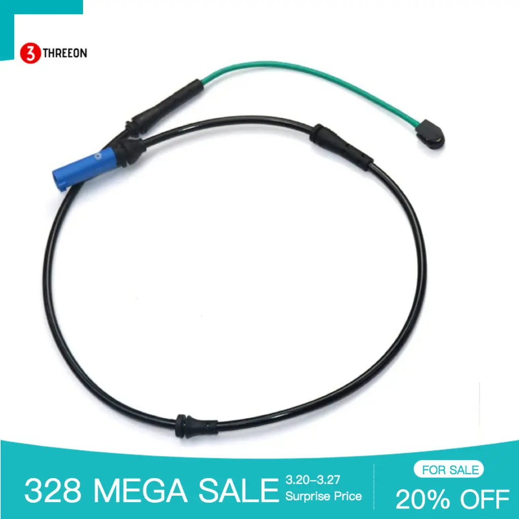 

Передний датчик износа тормозных колодок THREEON BWS7016 для BMW серии 5-F90 6-G32 7-G30 925 мм