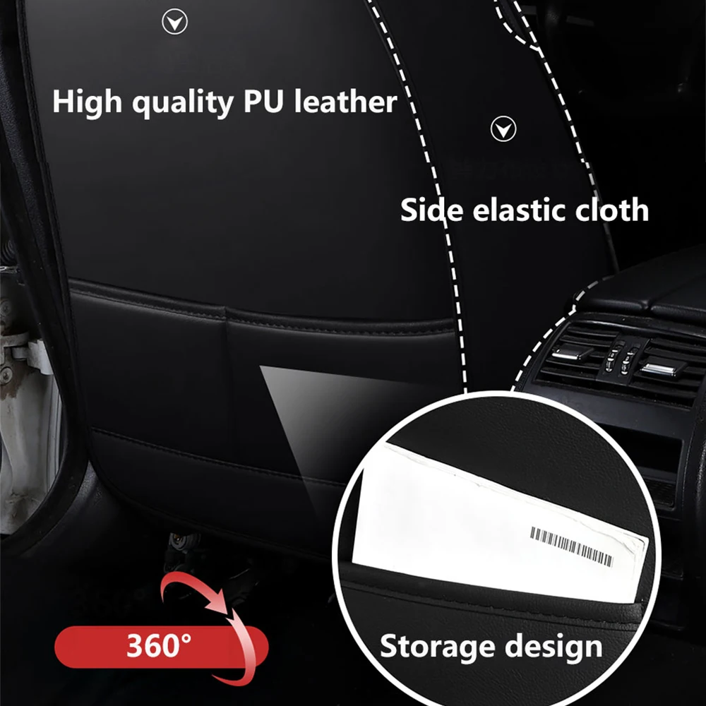 Car Seat Covers for Nissan Qashqai Juke X-Trail Armada Altima Cube Dualis Tiida Bluebird Rogue Sport Interior Auto Accessories images - 6
