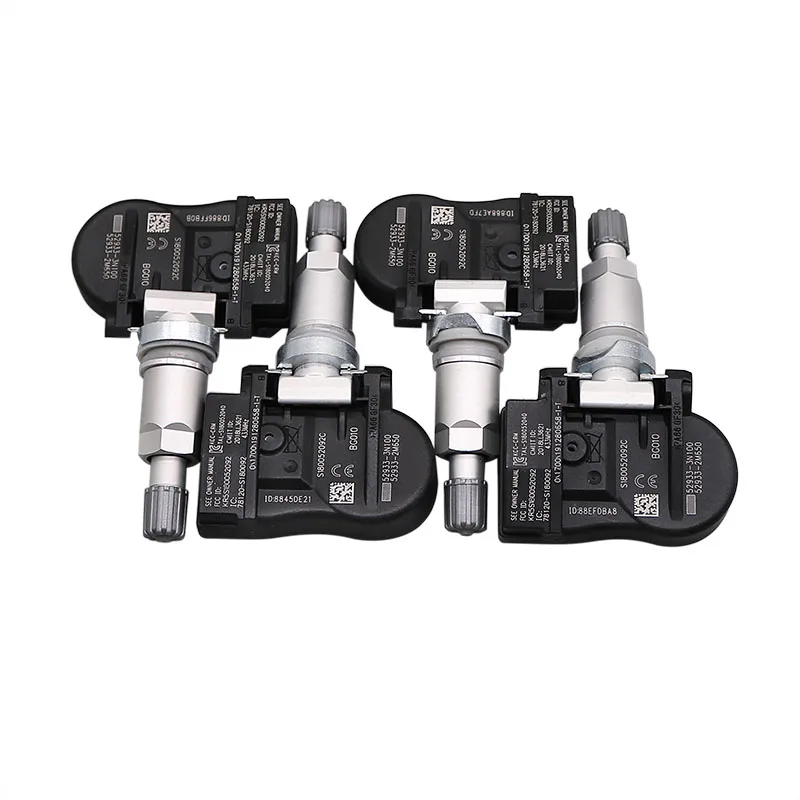 

4 шт. датчик давления в шинах 52933-3N100 для Hyundai Accent Genesis Solaris Kia Ceed Sorento II TPMS 433 МГц 52933-2M650 52933-2J100