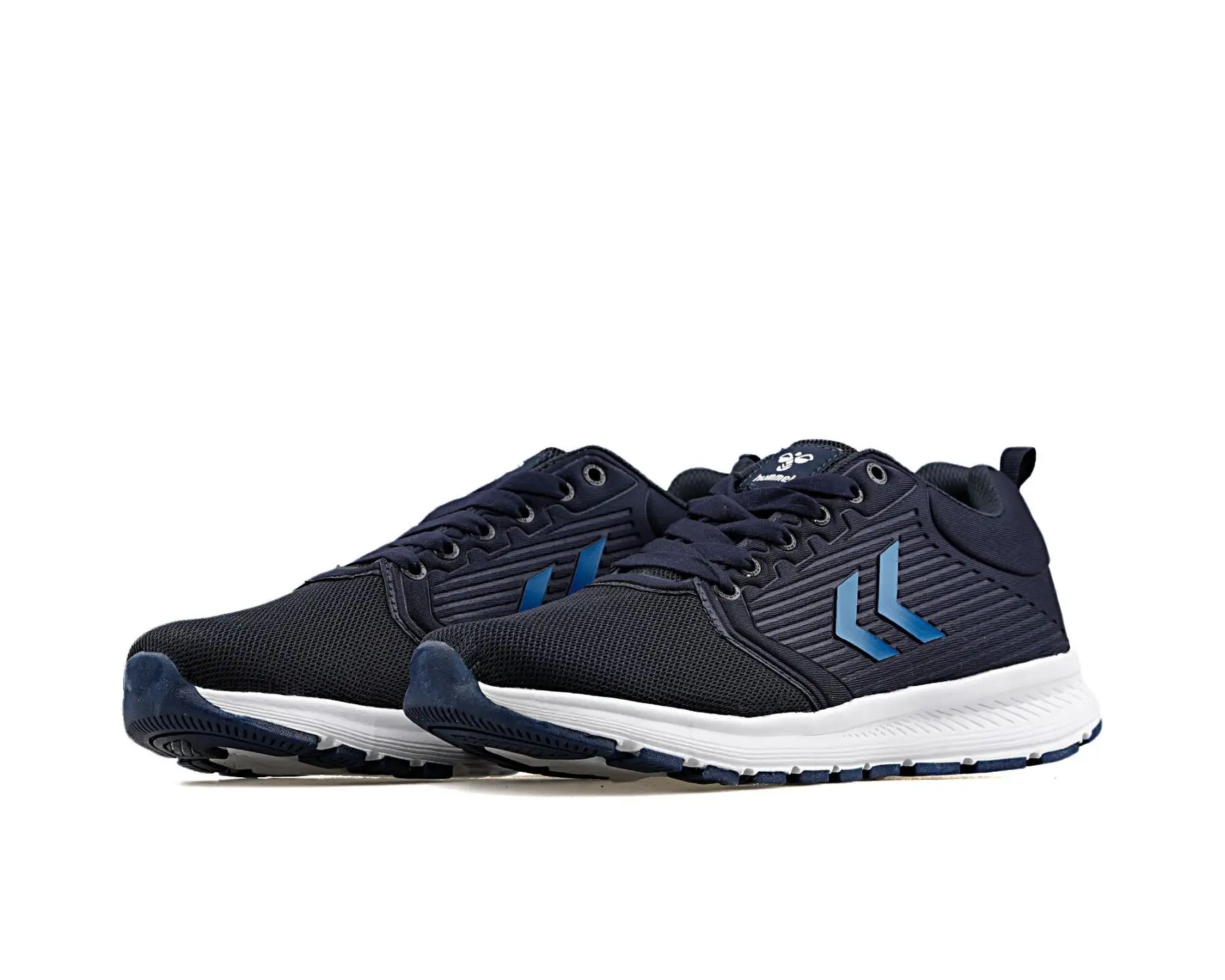 Hummel Original men's Sneakers Casual Sneakers Navy Blue Color Casual Casual Casual Walking Shoes Athletic