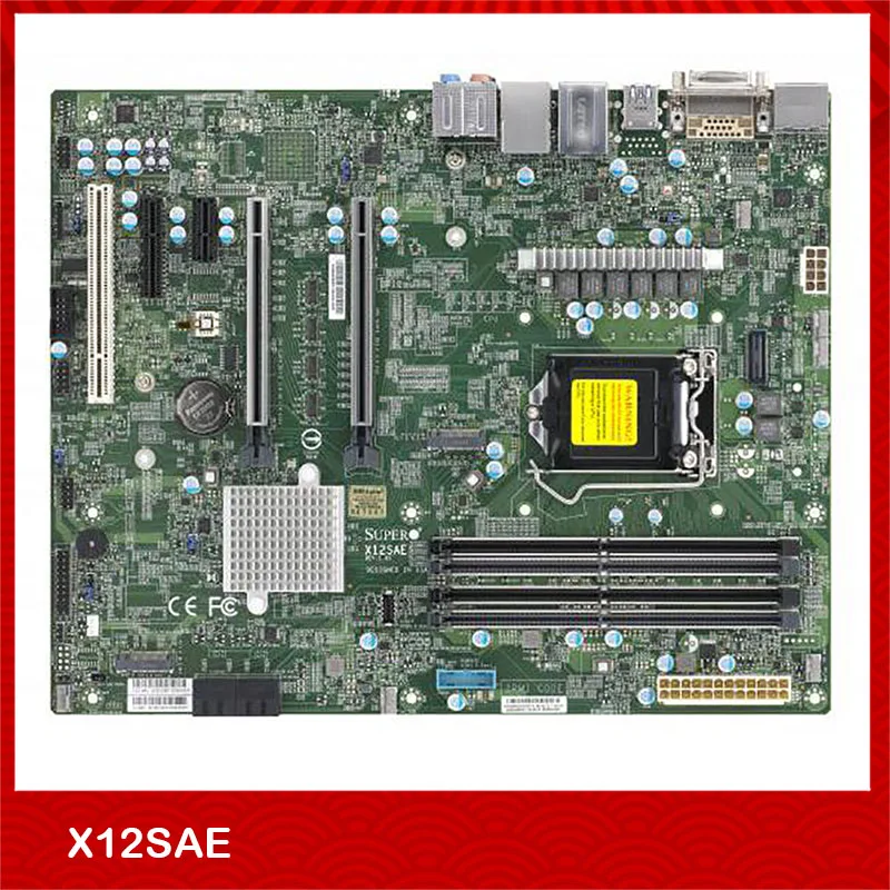 

For Supermicro Workstation Motherboard X12SAE LGA-1200 W-1200 W480 4*SATA3 M.2 Mainboard Perfect Test Good Quality