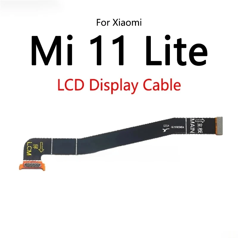 10 шт./лот для Xiaomi Mi 11 Lite 5G материнская плата ЖК-дисплей соединительный кабель