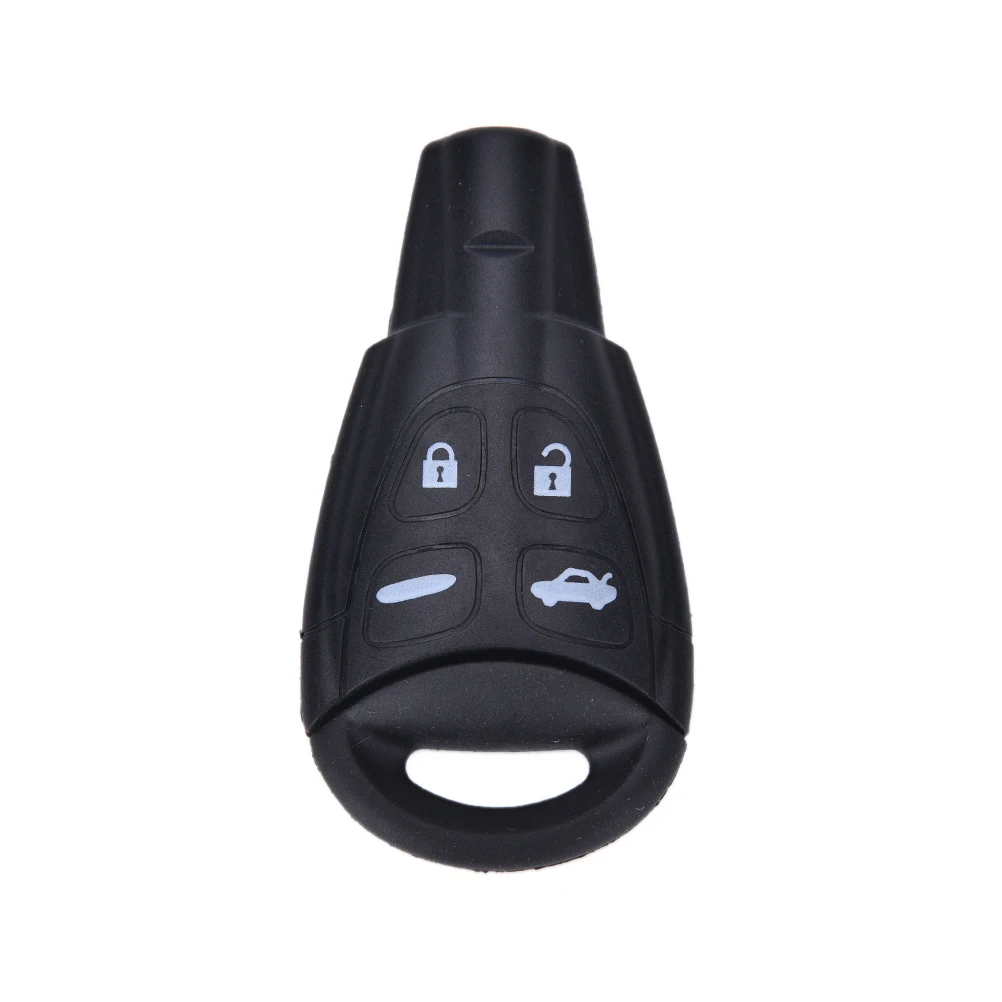 

SAAB 93 95 Replacement 4 Button Remote Key Fob Case Cover Shell Pad + Insert
