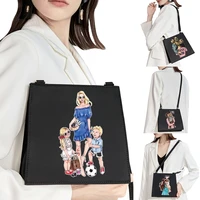 women korean shoulder bag handbag messenger bag fashion mom pattern printing commuter bag wild lady lipstick mobile phone bag
