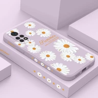 artistic daisy phone case for xiaomi redmi note 11 11s 11t 10 10a 10t 10s 9t 9 8 7 pro plus 10c 9a 9c 9t 4g 5g cover